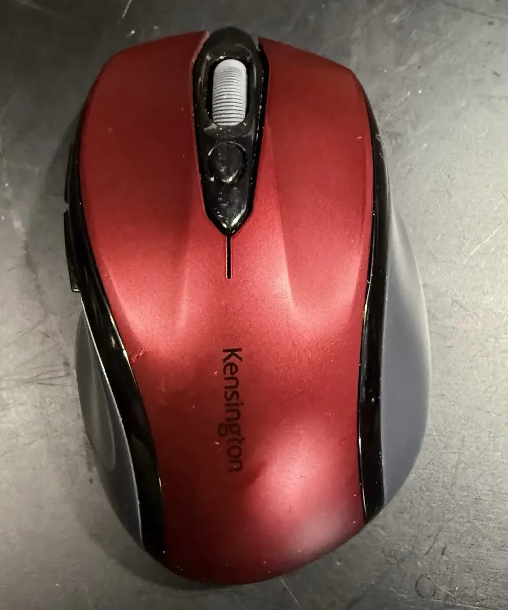 Kensington Pro Fit Mid-Size Wireless Mouse Ruby Red
